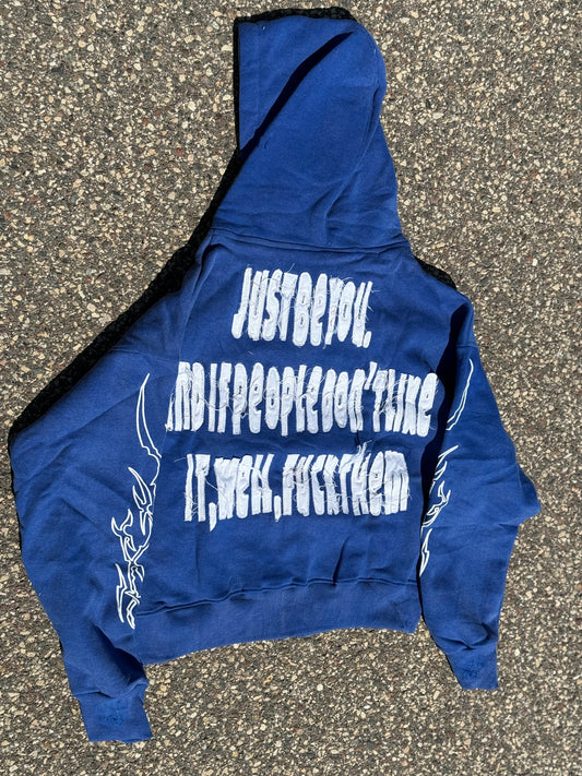 NOT A ROLE MODEL ZIP-UP Hoodie