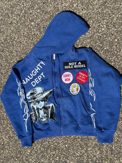 NOT A ROLE MODEL ZIP-UP Hoodie