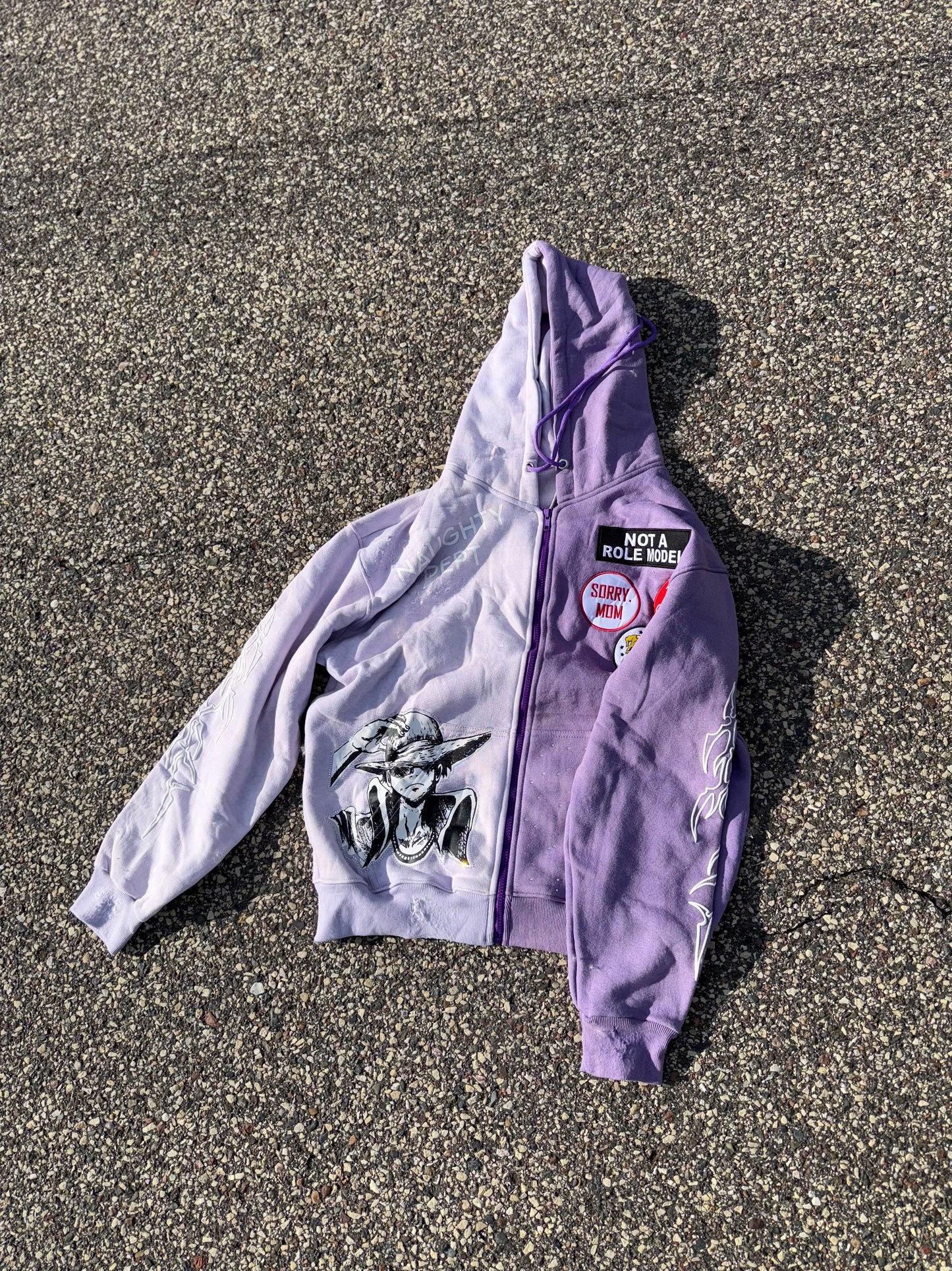 NOT A ROLE MODEL ZIP-UP