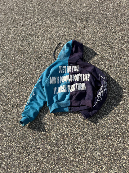 NOT A ROLE MODEL ZIP-UP HOODIE