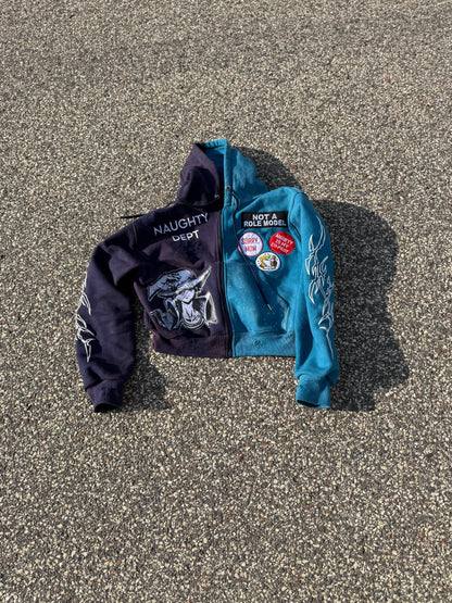 NOT A ROLE MODEL ZIP-UP HOODIE