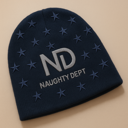 Naughty dept beanie